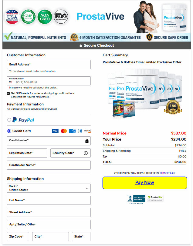 prostavive-order-page